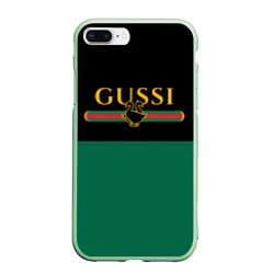Чехол для iPhone 7Plus/8 Plus матовый Gussi гуси