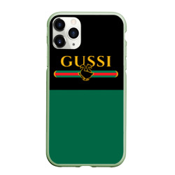 Чехол для iPhone 11 Pro матовый Gussi гуси