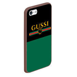 Чехол для iPhone 5/5S матовый Gussi гуси - фото 2