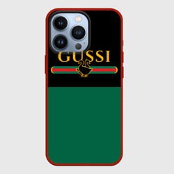 Чехол для iPhone 13 Pro Gussi гуси