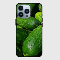 Чехол для iPhone 13 Pro Огурцы