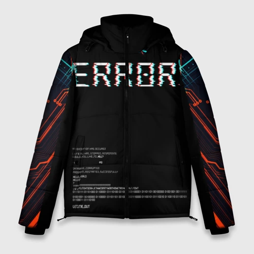 Мужская зимняя куртка 3D Error!