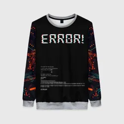 Женский свитшот 3D Error!