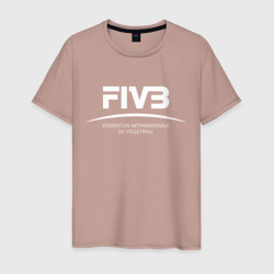Мужская футболка хлопок FIVB волейбол