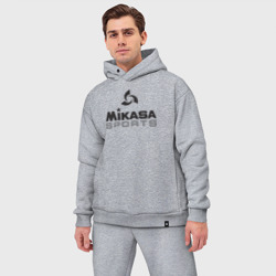 Мужской костюм oversize хлопок Mikasa sports - фото 2