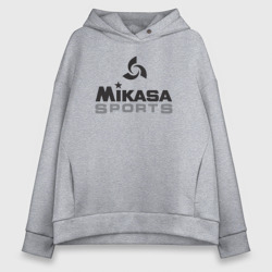 Женское худи Oversize хлопок Mikasa sports