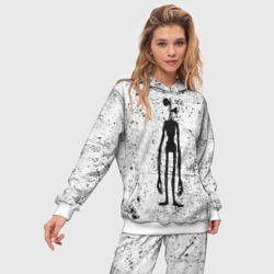 Женский костюм с толстовкой 3D Сиреноголовый - фото 2