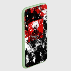 Чехол для iPhone XS Max матовый Кен Канеки - фото 2