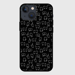 Чехол для iPhone 13 mini Cats