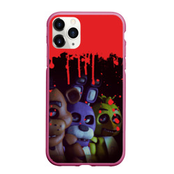 Чехол для iPhone 11 Pro Max матовый Five Nights At Freddy's