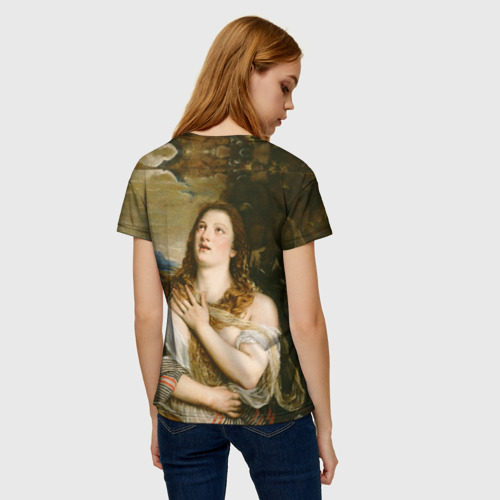 Женская футболка 3D Кающаяся Мария "ой, все", цвет 3D печать - фото 4