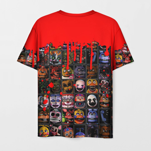 Мужская футболка 3D Five Nights At Freddy's, цвет 3D печать - фото 2