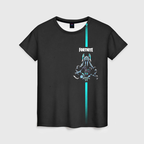 Женская футболка 3D с принтом Fortnite, вид спереди #2