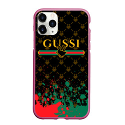 Чехол для iPhone 11 Pro матовый Gussi гуси