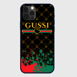 Чехол для iPhone 12 Pro Max Gussi гуси