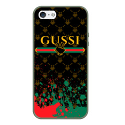 Чехол для iPhone 5/5S матовый Gussi гуси