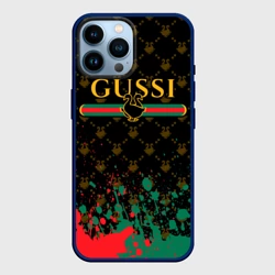 Чехол для iPhone 14 Pro Max Gussi гуси