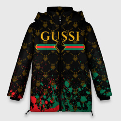 Женская зимняя куртка Oversize Gussi гуси