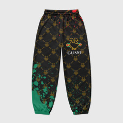 Женские джоггеры оверсайз 3D Gussi гуси