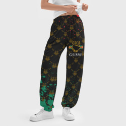 Женские джоггеры оверсайз 3D Gussi гуси - фото 2