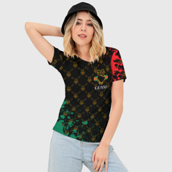 Женская футболка 3D Slim Gussi гуси - фото 2