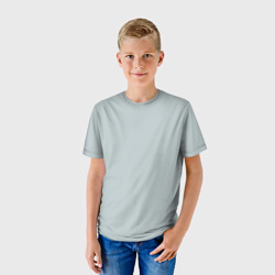 Детская футболка 3D Серый - фото 2