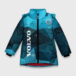 Зимняя куртка для девочек 3D Volvo