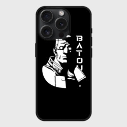 Чехол силиконовый для Apple iPhone 15 Pro матовый Бато
