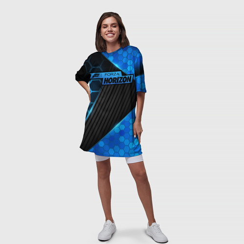 Платье-футболка 3D Forza Horizon, цвет 3D печать - фото 5
