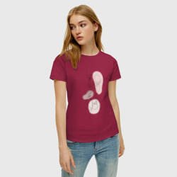 Женская футболка хлопок Эстетика минимализм - фото 2