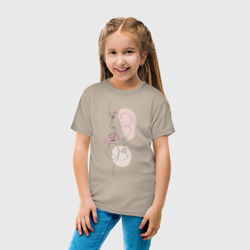 Детская футболка хлопок Эстетика минимализм - фото 2