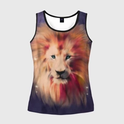 Женская майка 3D Space Lion