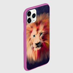 Чехол для iPhone 11 Pro матовый Space Lion - фото 2