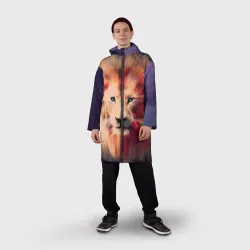 Дождевик унисекс 3D Space Lion - фото 2