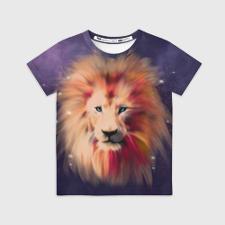Детская футболка 3D Space Lion