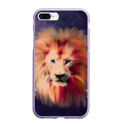 Чехол для iPhone 7Plus/8 Plus матовый Space Lion