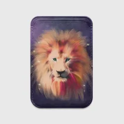Картхолдер Magsafe магнитный Space Lion