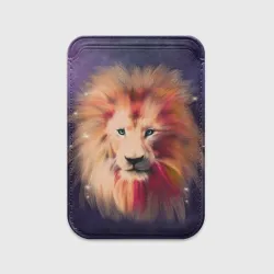 Картхолдер Magsafe магнитный Space Lion