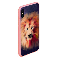 Чехол для iPhone XS Max матовый Space Lion - фото 2