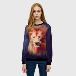 Женский свитшот 3D Space Lion - фото 2