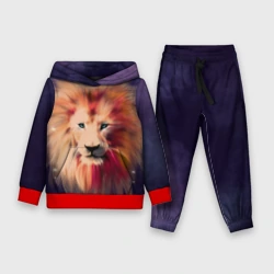 Детский костюм с толстовкой 3D Space Lion