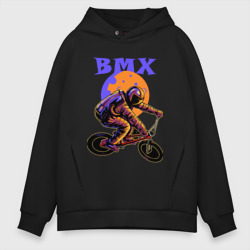 Мужское худи Oversize хлопок BMX в космосе