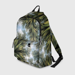 Рюкзак 3D Зеленые листья