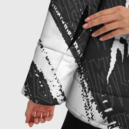Женская зимняя куртка 3D с принтом Kizaru Кизару, фото #4