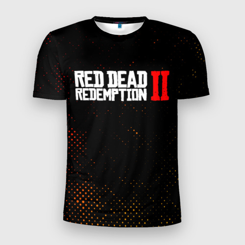 Мужская футболка 3D Slim RED DEAD REDEMPTION 2, цвет 3D печать