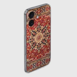 Чехол для iPhone 16 силиконовый с защитой камеры Ковер на стене - фото 2