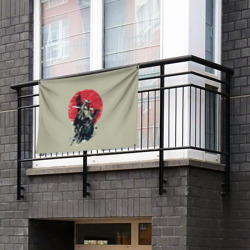 Флаг-баннер Samurai man - фото 2