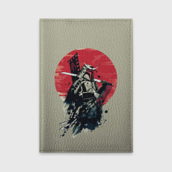 Обложка для автодокументов Samurai man