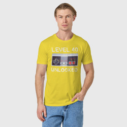 Мужская футболка хлопок Level 40 Unlocked - фото 2