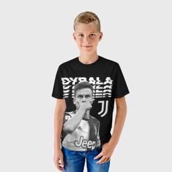 Детская футболка 3D Paulo Dybala - фото 2